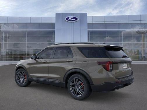 Maroon 2026 Ford Explorer ST-Line