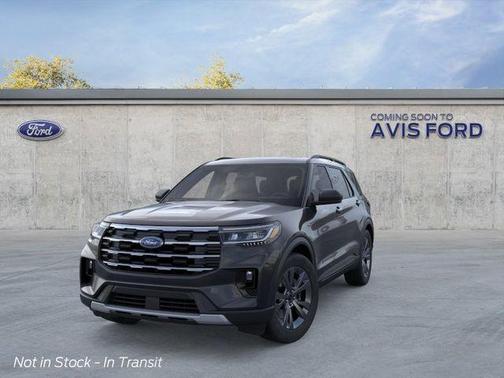 Agate Black Metallic 2026 Ford Explorer Active