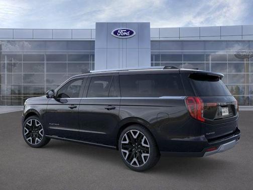 Black Metallic 2026 Ford Expedition Max Platinum