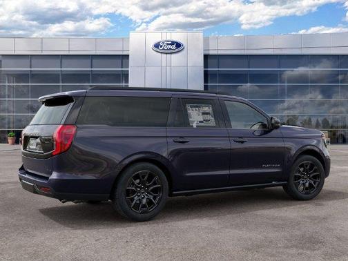 Blue 2027 Ford Expedition Max Platinum