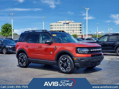 Chili Pepper Red 2023 Ford Bronco Sport Outer Banks