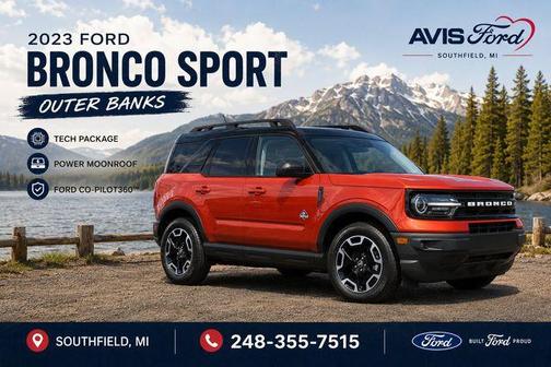 Chili Pepper Red 2023 Ford Bronco Sport Outer Banks