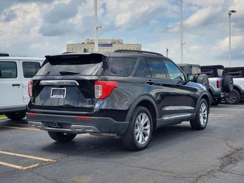 Black Metallic 2023 Ford Explorer XLT