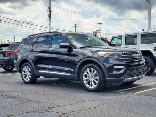 Black Metallic 2023 Ford Explorer XLT