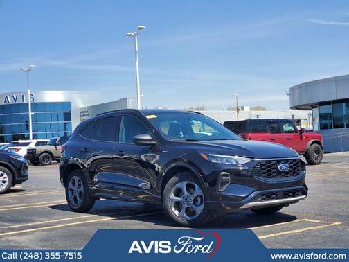 Black Metallic 2023 Ford Escape ST-Line