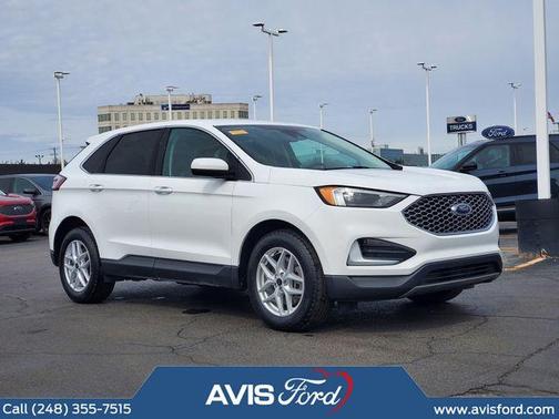 Oxford White 2023 Ford Edge SEL