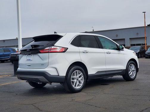 Oxford White 2023 Ford Edge SEL