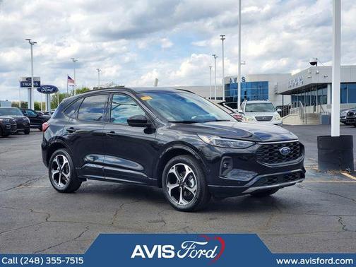 Black Metallic 2024 Ford Escape ST-Line Elite