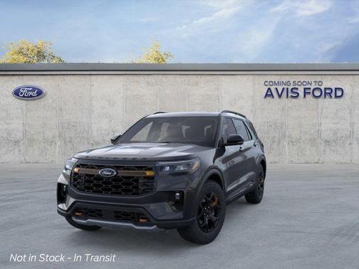 Agate Black Metallic 2026 Ford Explorer Tremor
