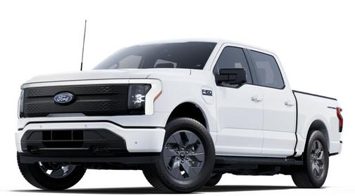 Oxford White 2025 Ford F-150 Lightning Flash