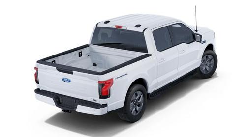 Oxford White 2025 Ford F-150 Lightning Flash