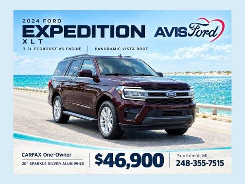 Red Metallic 2024 Ford Expedition XLT