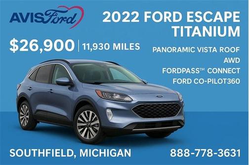 2022 Ford Escape Titanium