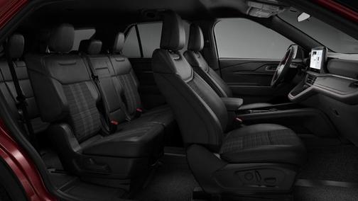 Red Metallic 2026 Ford Explorer ST-Line