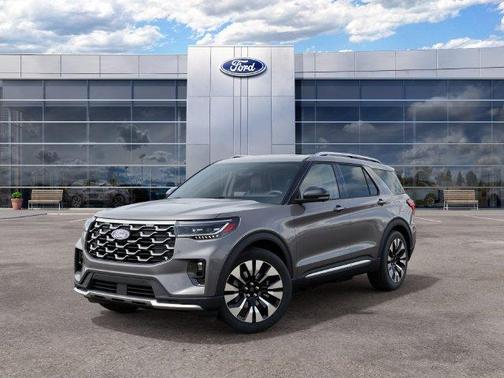 Gray Metallic 2027 Ford Explorer Platinum