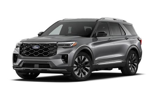 Gray Metallic 2027 Ford Explorer Platinum