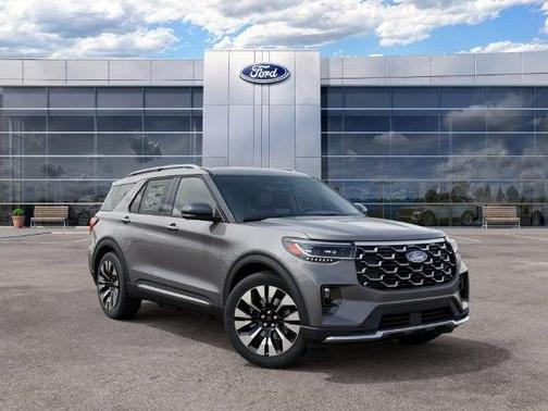 Gray Metallic 2027 Ford Explorer Platinum