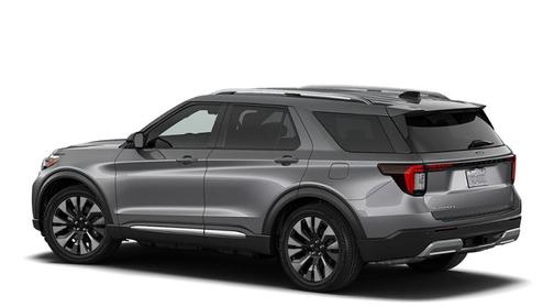 Gray Metallic 2027 Ford Explorer Platinum
