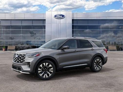 Gray Metallic 2027 Ford Explorer Platinum