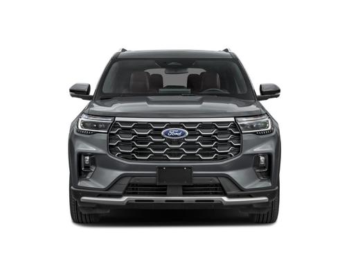 Gray 2027 Ford Explorer Platinum