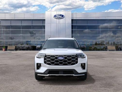 White Metallic 2027 Ford Explorer Platinum