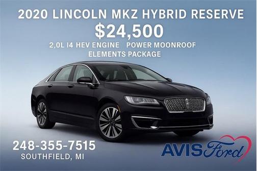 2020 Lincoln MKZ Hybrid Reserve