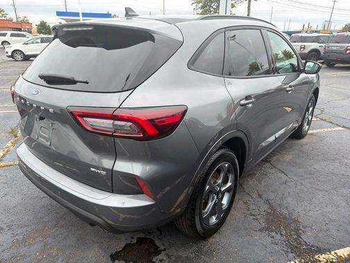 Gray Metallic 2024 Ford Escape ST-Line