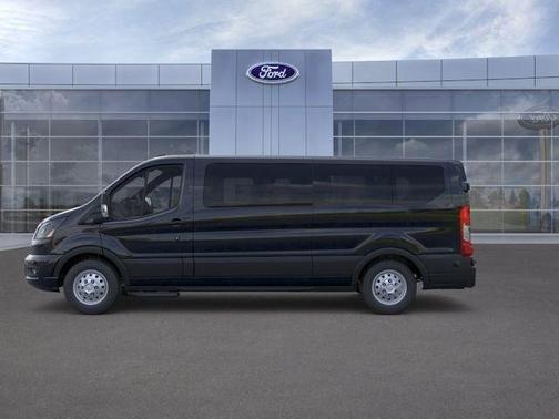 Black 2026 Ford Transit-350 XLT