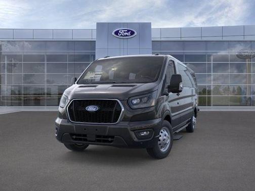 Black 2026 Ford Transit-350 XLT