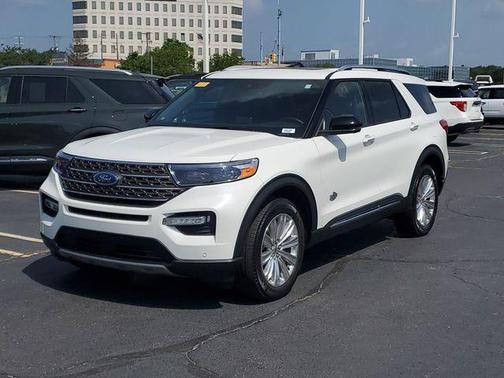 White Metallic 2023 Ford Explorer King Ranch