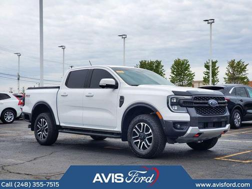 Oxford White 2024 Ford Ranger Lariat