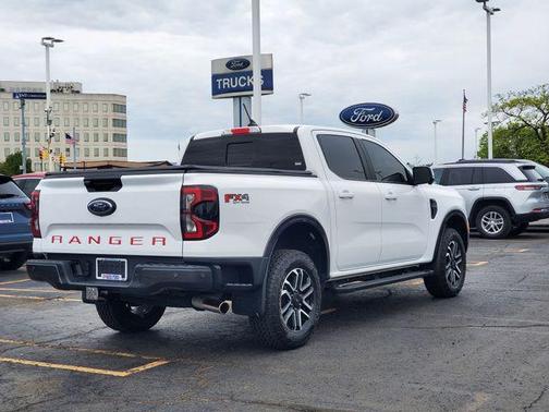 Oxford White 2024 Ford Ranger Lariat