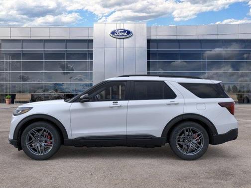 White Metallic 2026 Ford Explorer ST