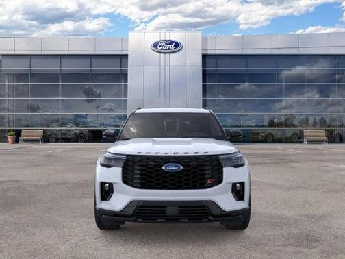 White Metallic 2026 Ford Explorer ST