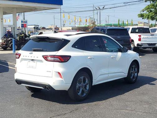 White Metallic 2024 Ford Escape ST-Line