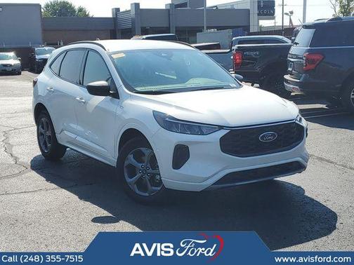 White Metallic 2024 Ford Escape ST-Line