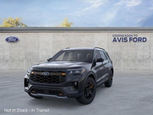 Agate Black Metallic 2026 Ford Explorer Tremor