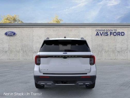 Space White Metallic 2026 Ford Explorer Active