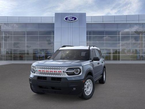Azure Gray Metallic 2026 Ford Bronco Sport Heritage