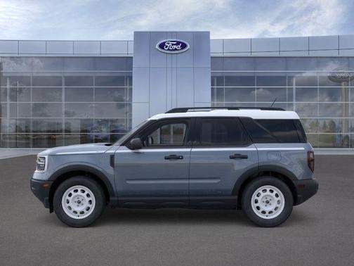 Azure Gray Metallic 2026 Ford Bronco Sport Heritage