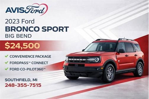 2023 Ford Bronco Sport Big Bend