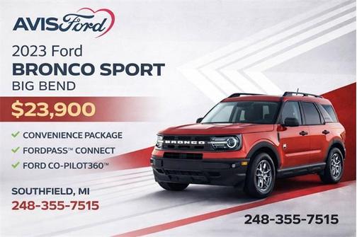 2023 Ford Bronco Sport Big Bend