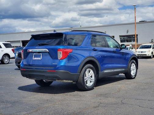 Blue Metallic 2023 Ford Explorer XLT