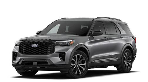 Gray Metallic 2027 Ford Explorer ST-Line