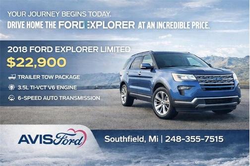 2018 Ford Explorer Limited
