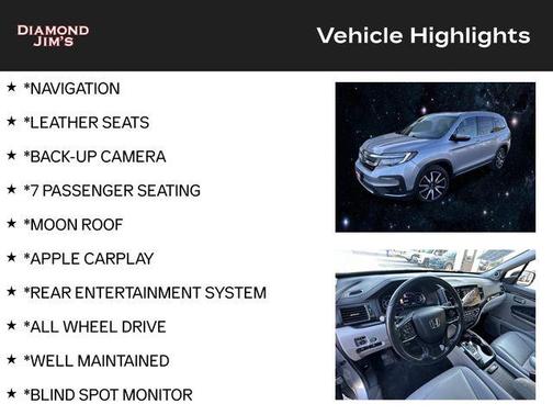 2022 Honda Pilot Touring 8-Passenger