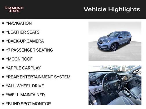 2022 Honda Pilot Touring 8-Passenger