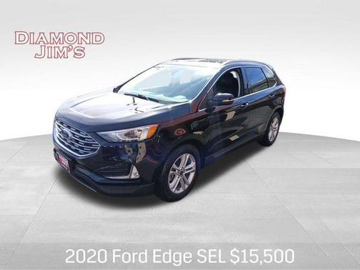 Agate Black 2020 Ford Edge SEL