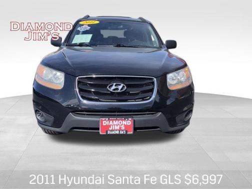 Phantom Black Metallic 2011 Hyundai SANTA FE GLS