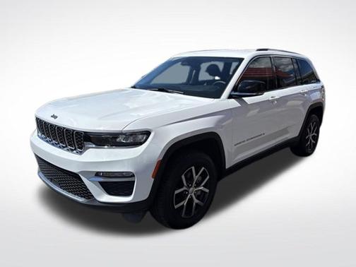Bright White Clearcoat 2023 Jeep Grand Cherokee Limited